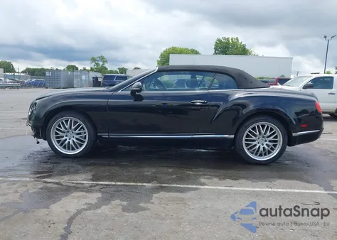 2012 Bentley Continental Gtc из США, поврежденный, VIN SCBGR3ZA7CC076290